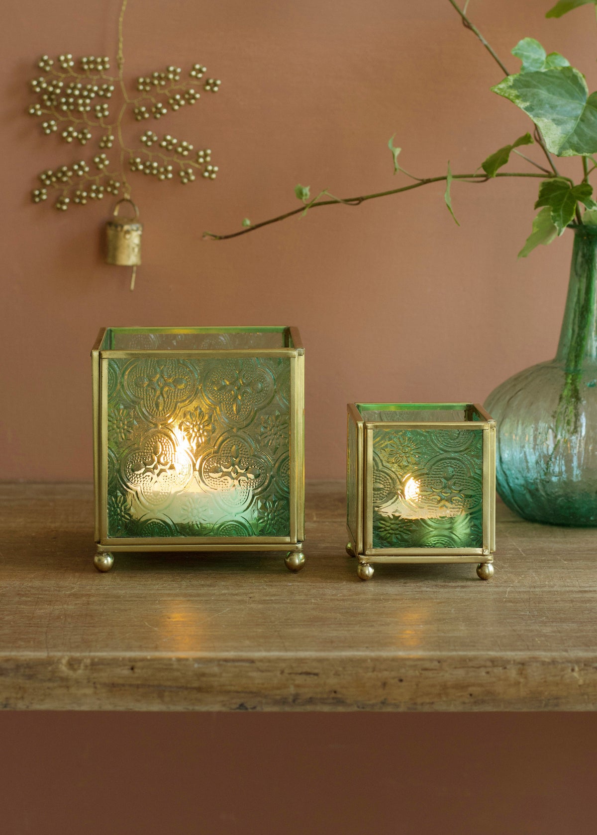 Candle Holder Fresh Green