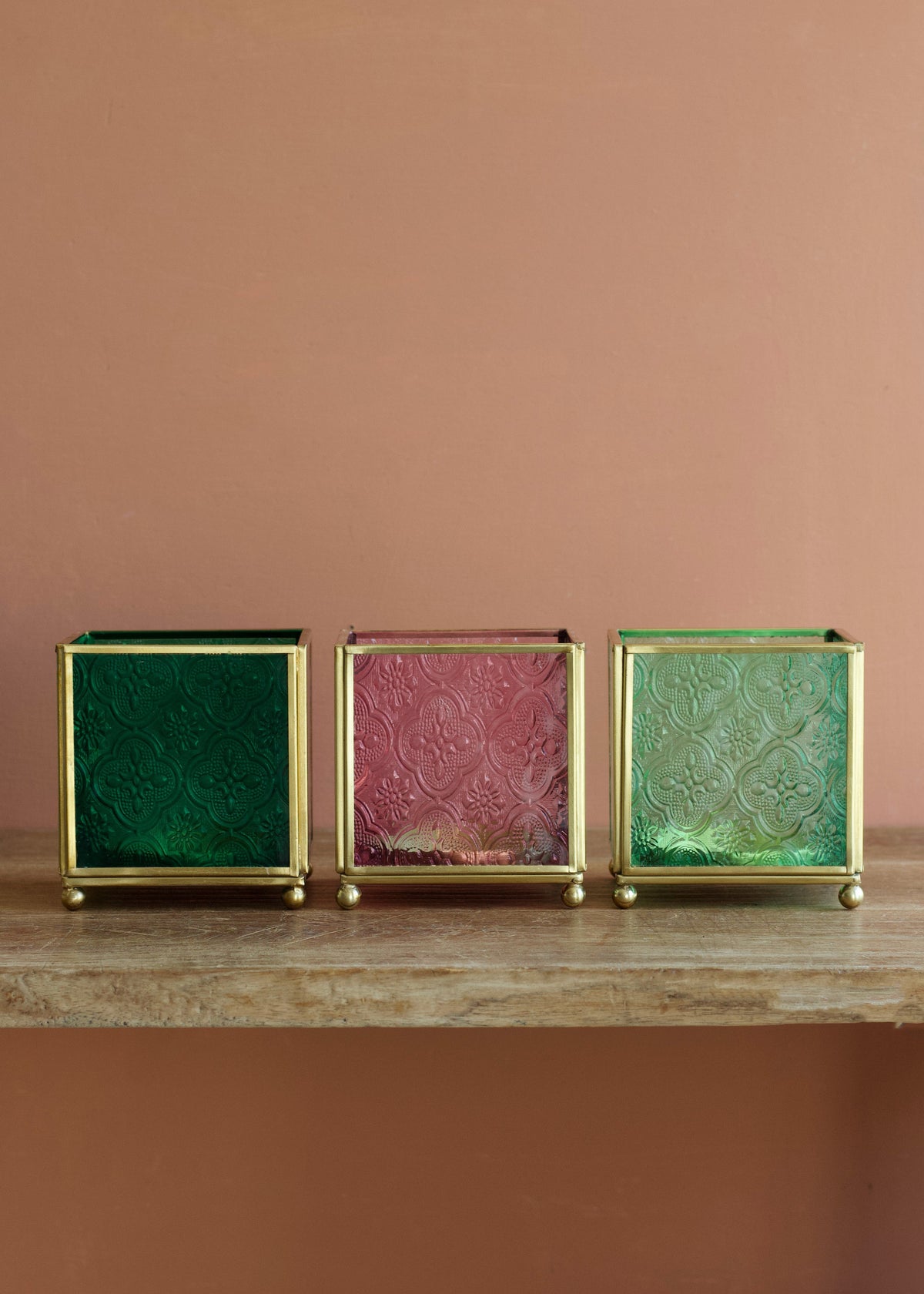 Candle Holder Soft Pink