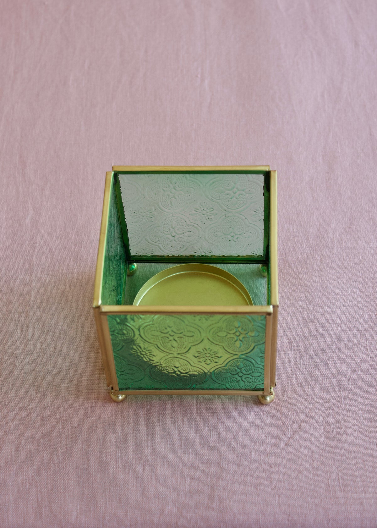 Candle Holder Fresh Green