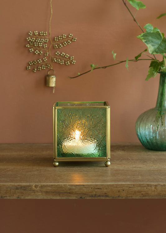 Candle Holder Fresh Green