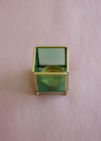Candle Holder Fresh Green