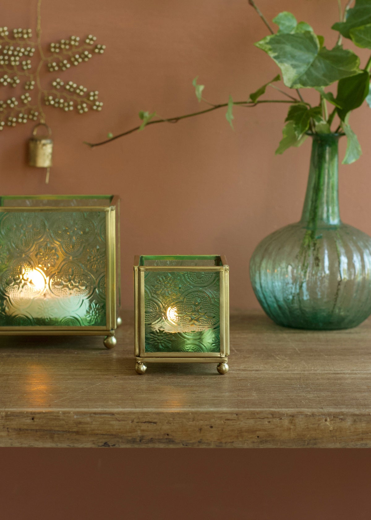 Candle Holder Fresh Green