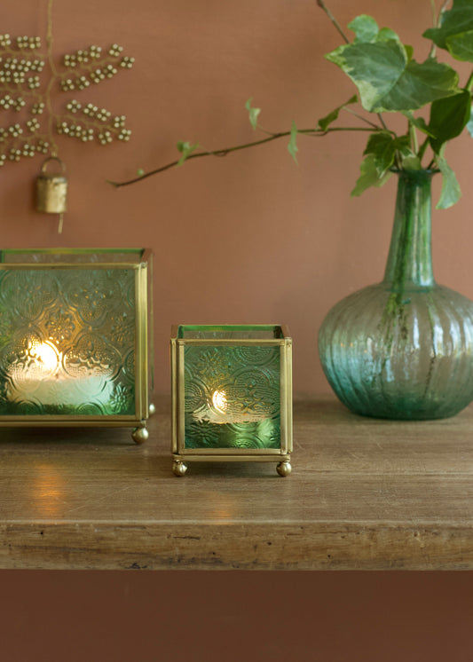 Candle Holder Fresh Green