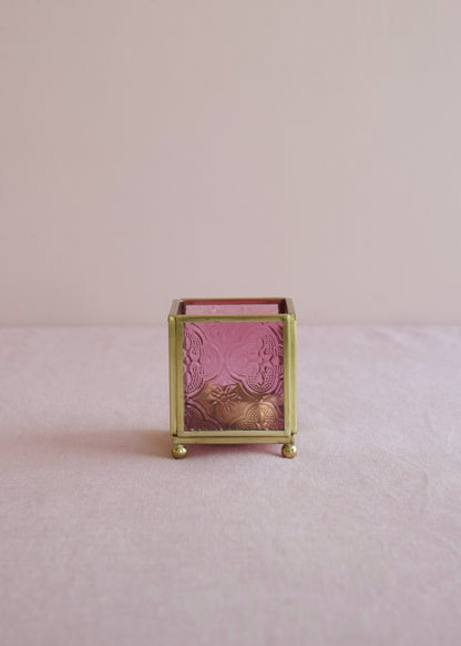 Candle Holder Soft Pink