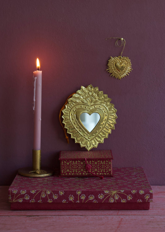 Ex-Voto Hartspiegel met kroondetail
