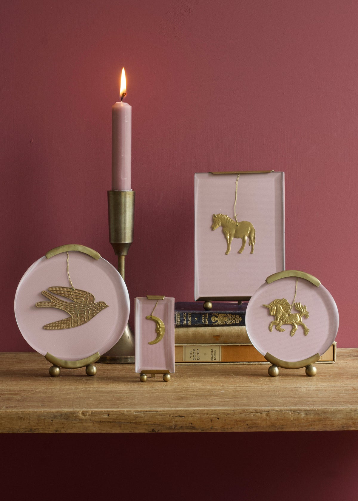 Narrow Brass Photo Frame