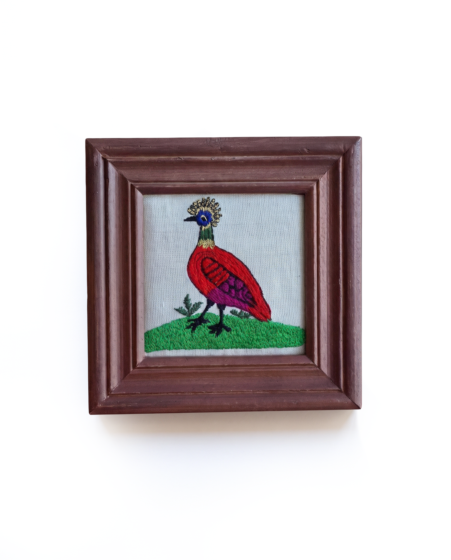 Stickrahmen Wappenvogel