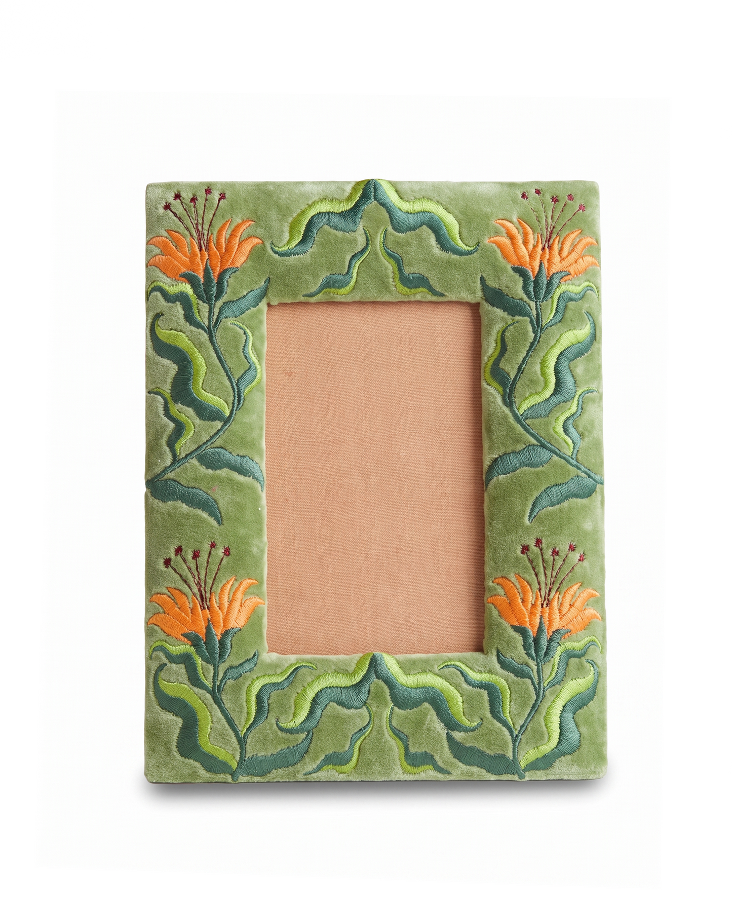 Folk Floral Photo Frame