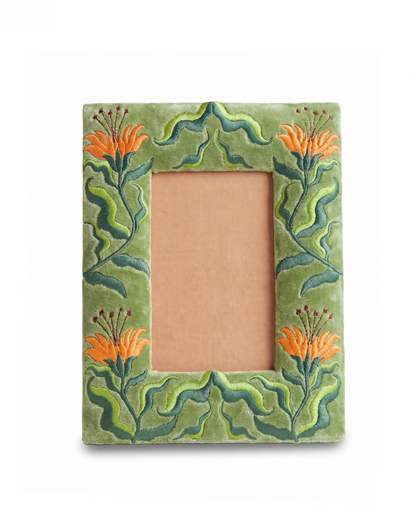 Folk Floral Photo Frame