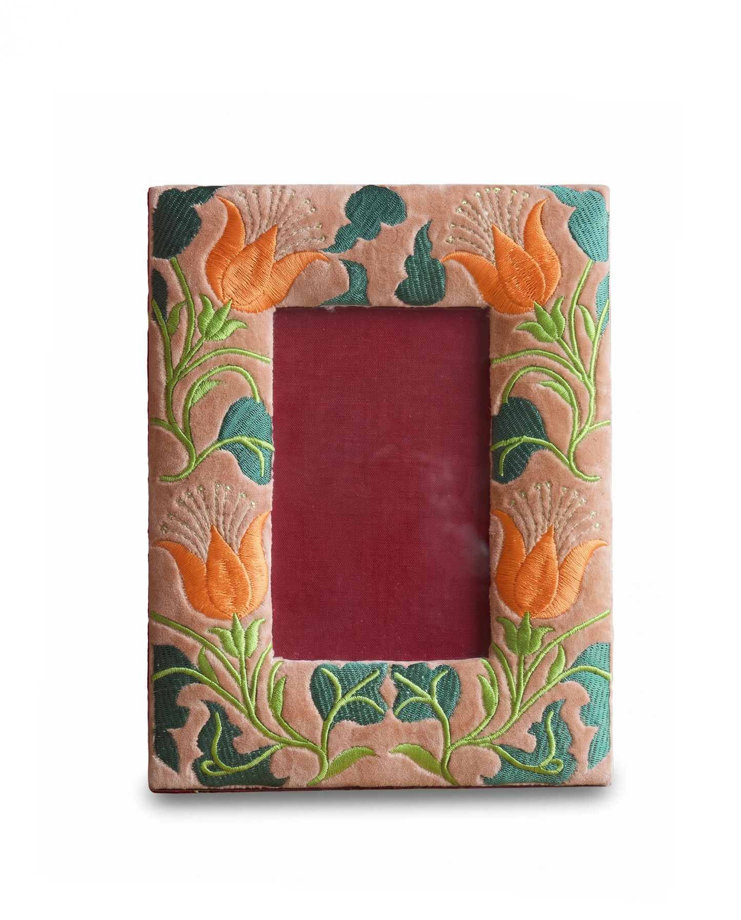 Folk Floral Photo Frame