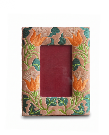 Folk Floral Photo Frame