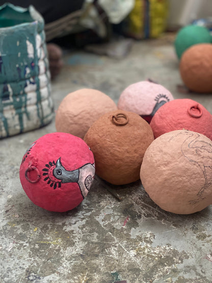 Papier-maché Heilige Fazant MJ25463