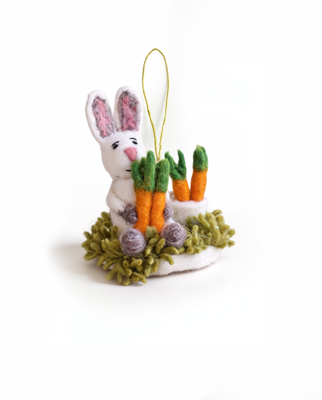 Felt Hare Ornament