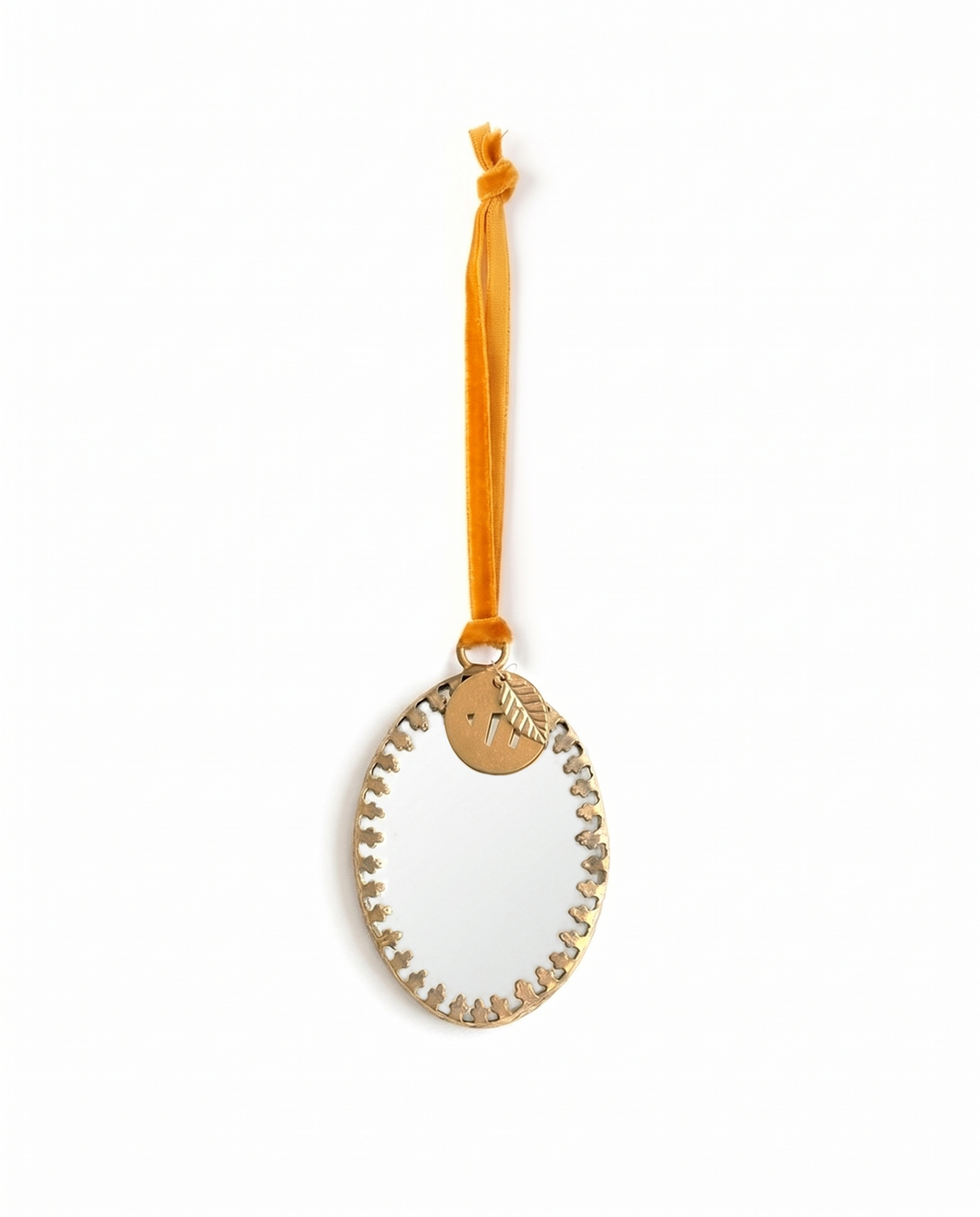 Oval Ex-voto Mirror Ornament
