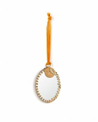 Oval Ex-voto Mirror Ornament