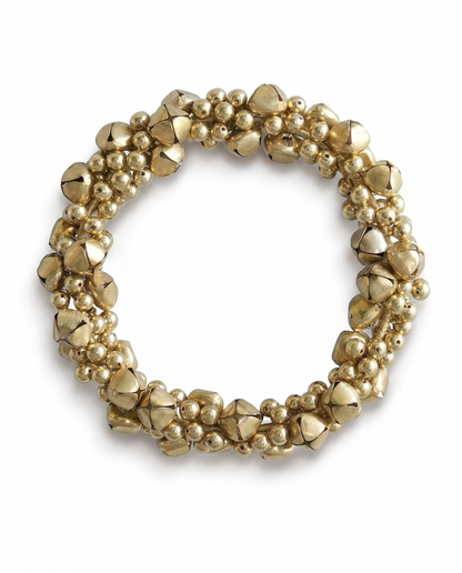 Handmade Golden Bells Wreath