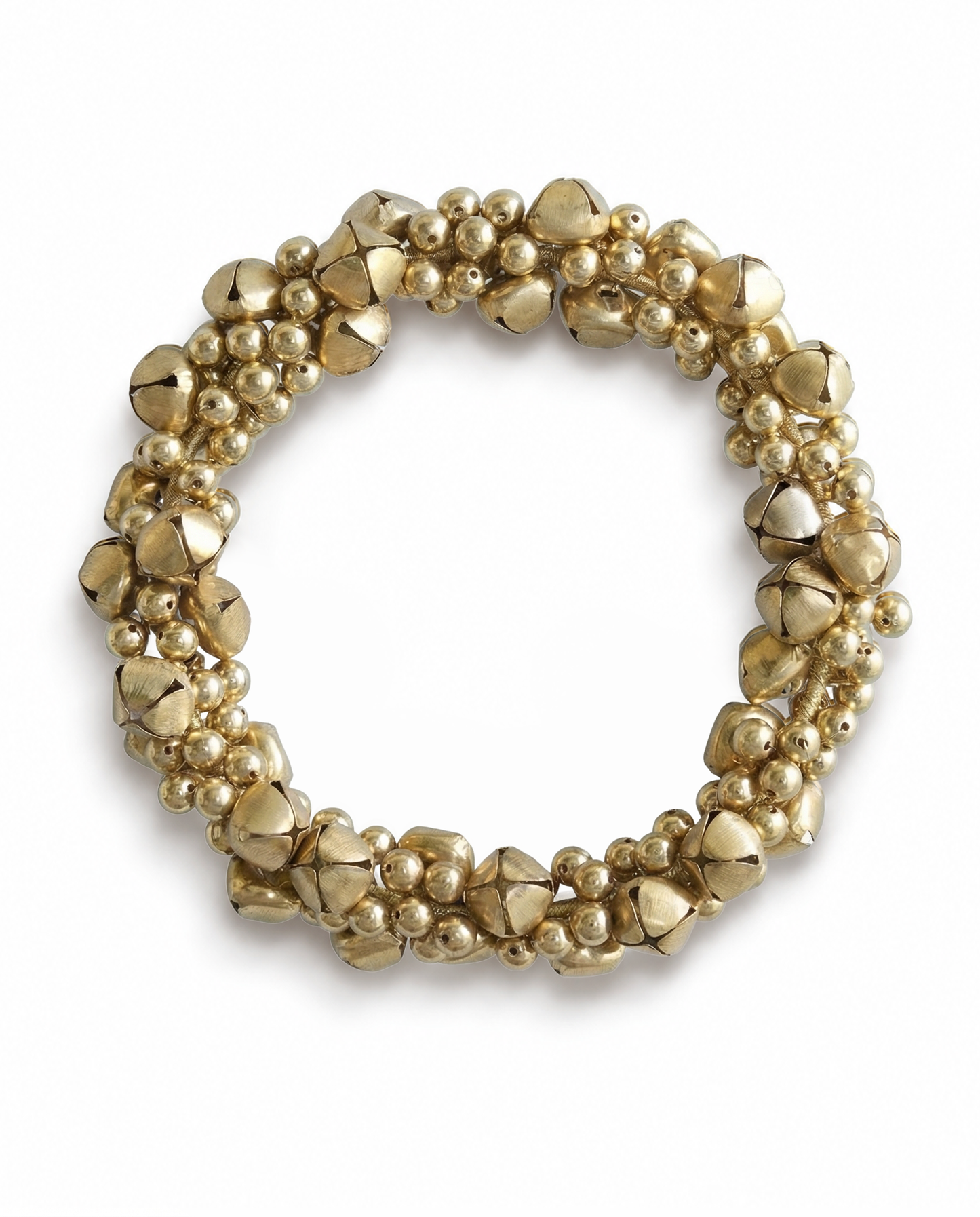 Handmade Golden Bells Wreath