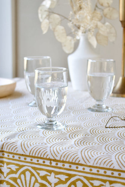 Handgeslepen wijnglas
