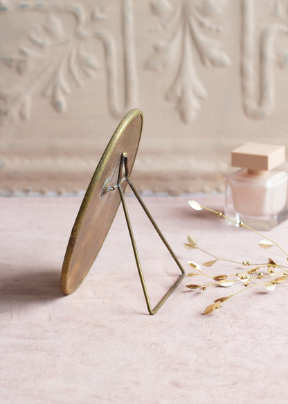Table mirror oval