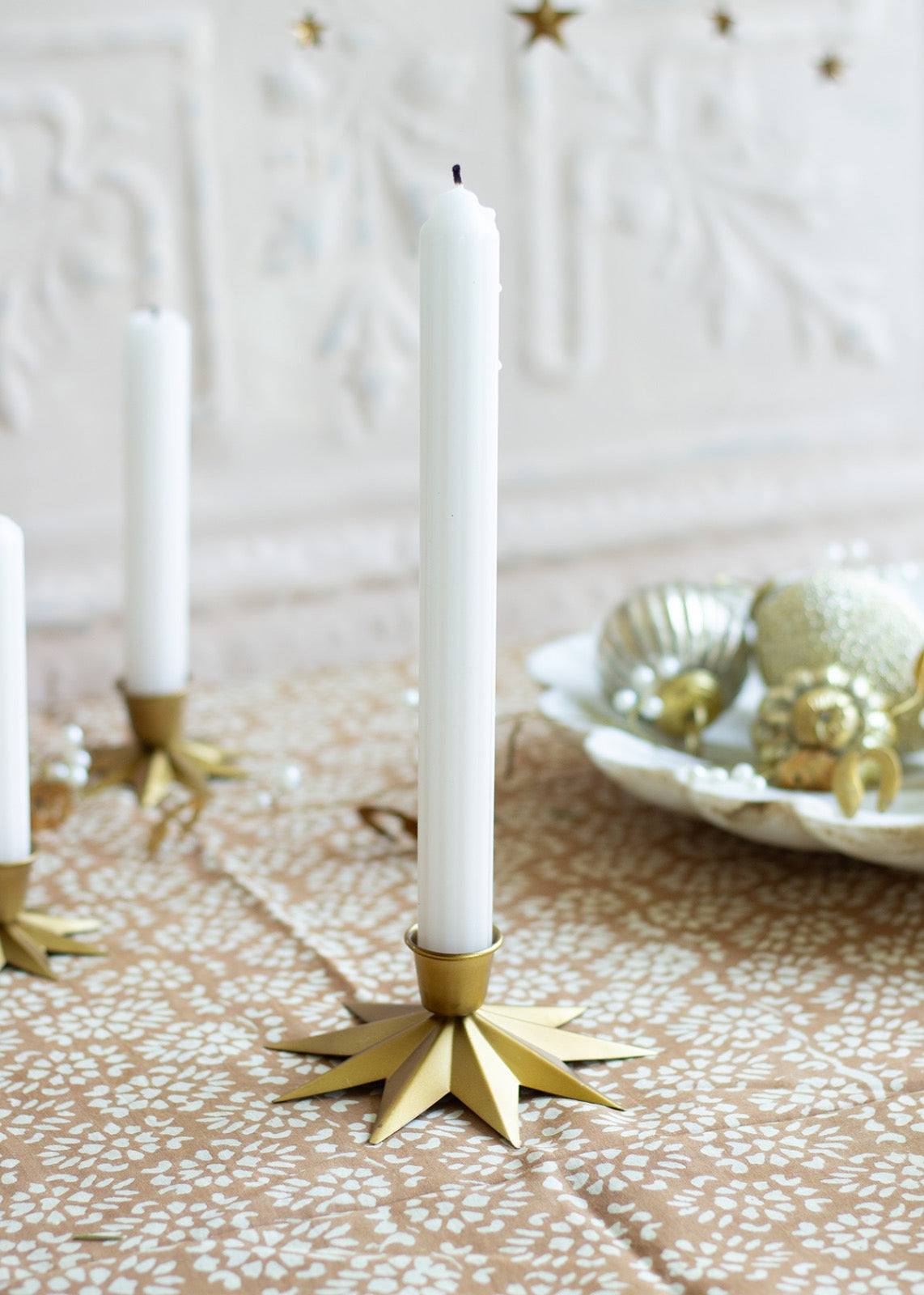 Star candle holder large