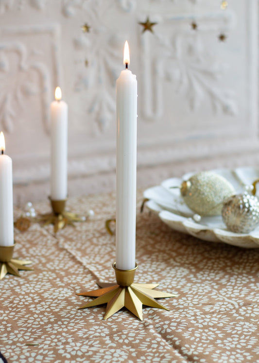 Star candle holder large