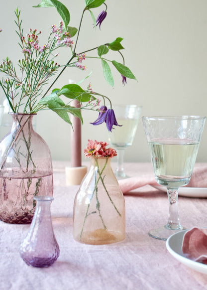 Vaas oranje gerecycled glas
