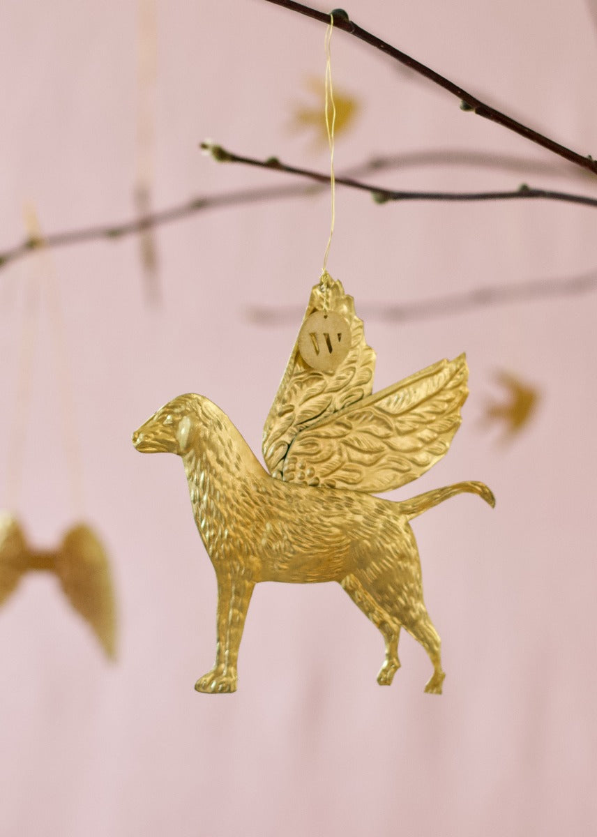 Ornement de mouton volant