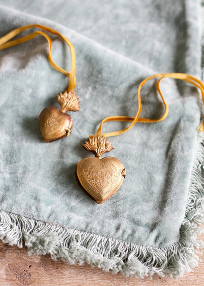 Ex-Voto Heart Locket Ornament