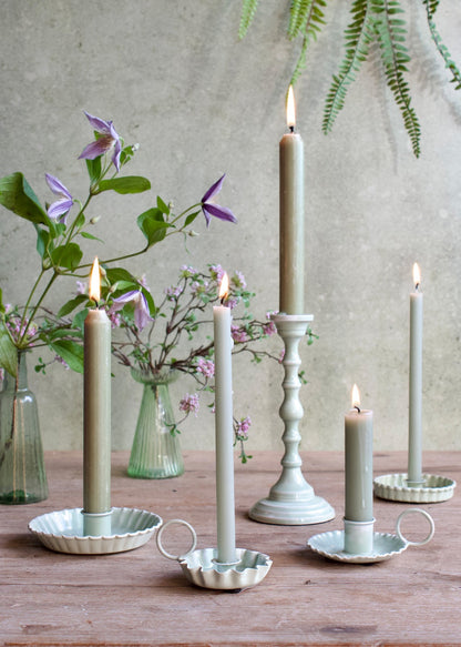 Classic Candle Holder Pale Mint