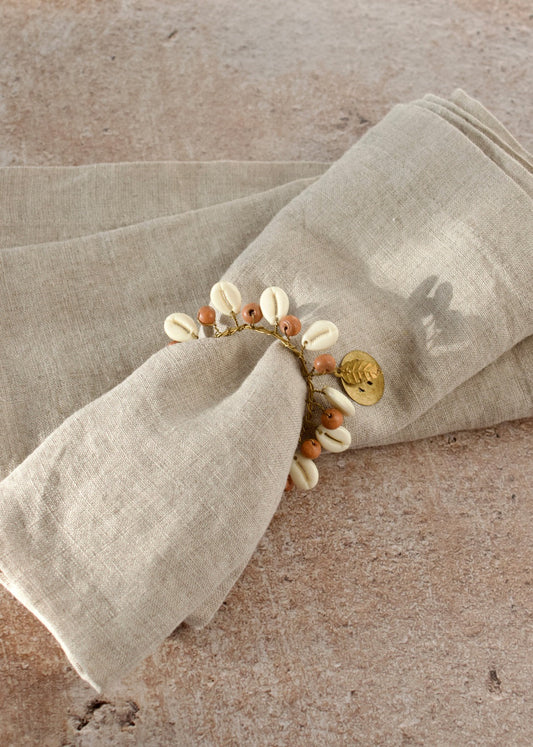 Coquillages pour ronds de serviette