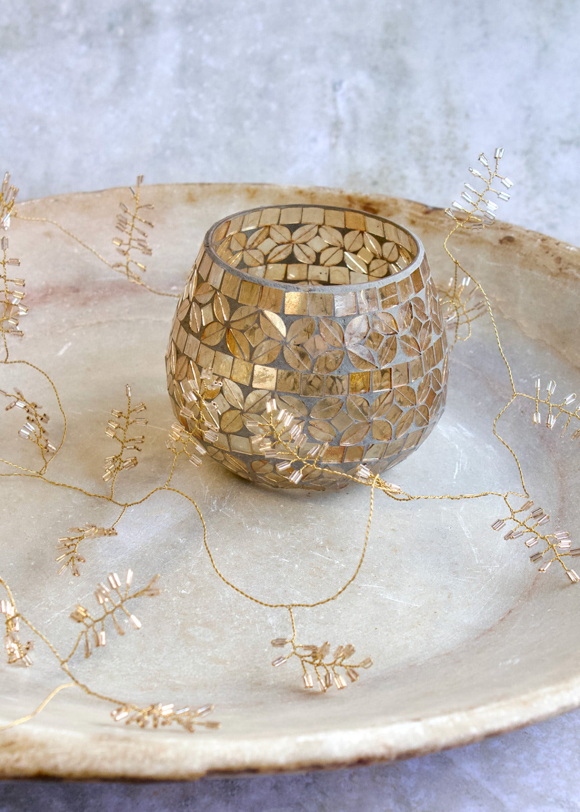 Guirlande Soft Champagne