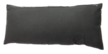 Art-déco-Kissen mit Kranichmotiv