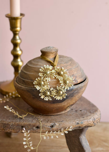 Kralen Bloem Ornament