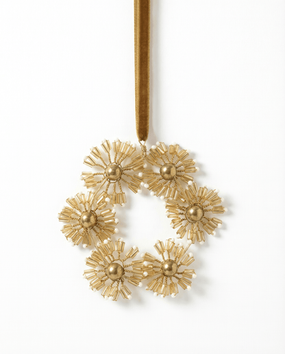 Kralen Bloem Ornament