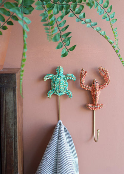 Beaded Turtle Hook