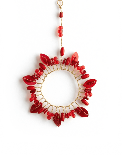 Drahtperlenornament