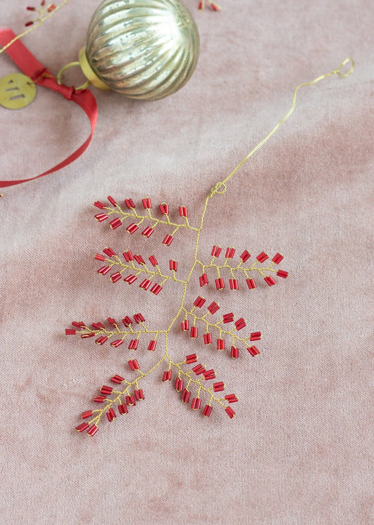 Branch red berries