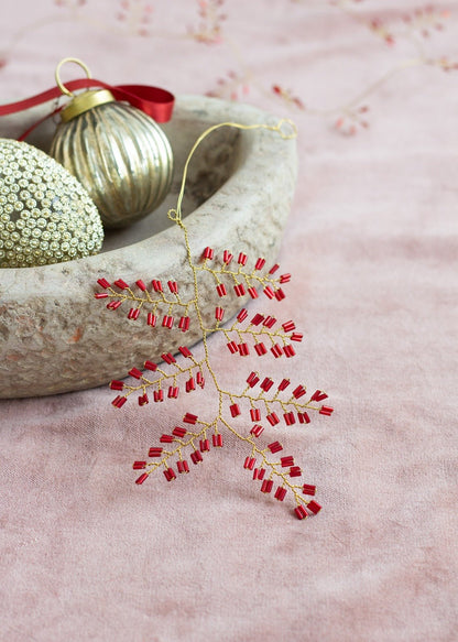 Branch red berries