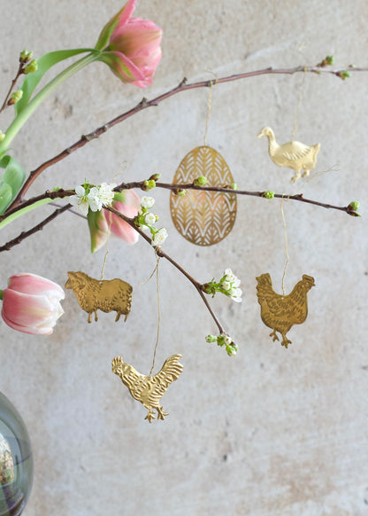 Brass Duck Ornament