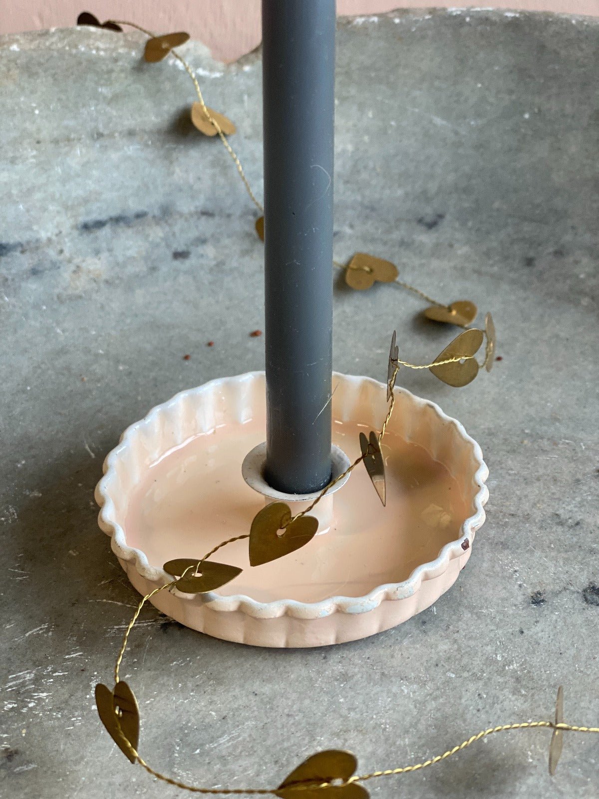 Kaarsenhouder emaille