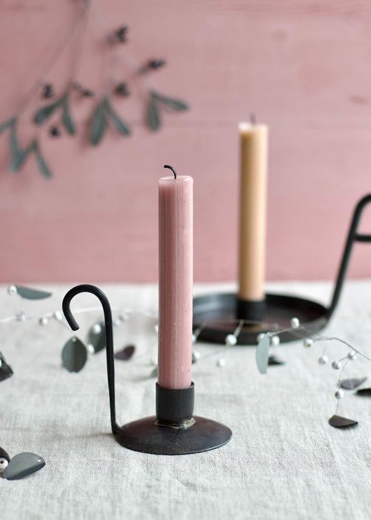 Candle holder iron