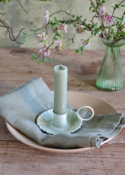Candle Holder pale mint