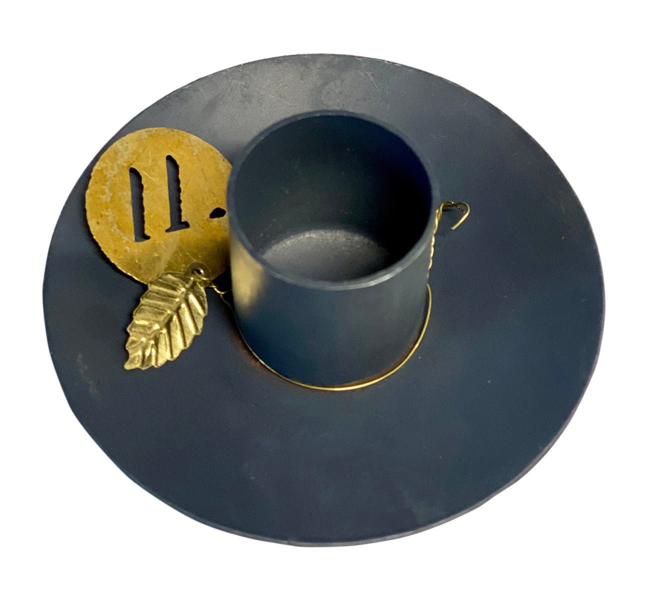Candle holder zinc