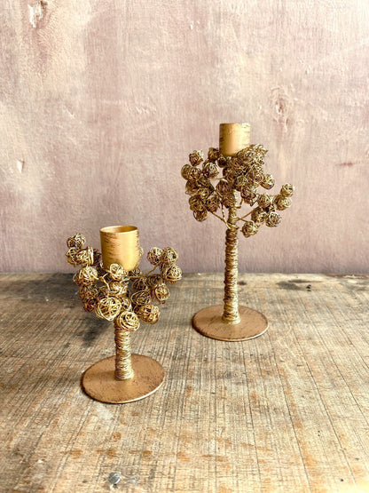 Candleholder iron wire
