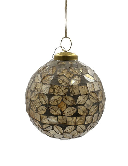 Mosaïque de boules de Noël
