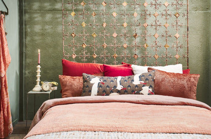 Cushion cover Art Deco Crane