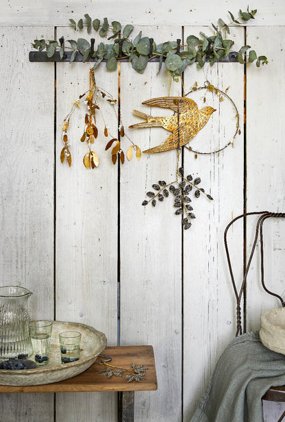 Branch Beaded Leaves