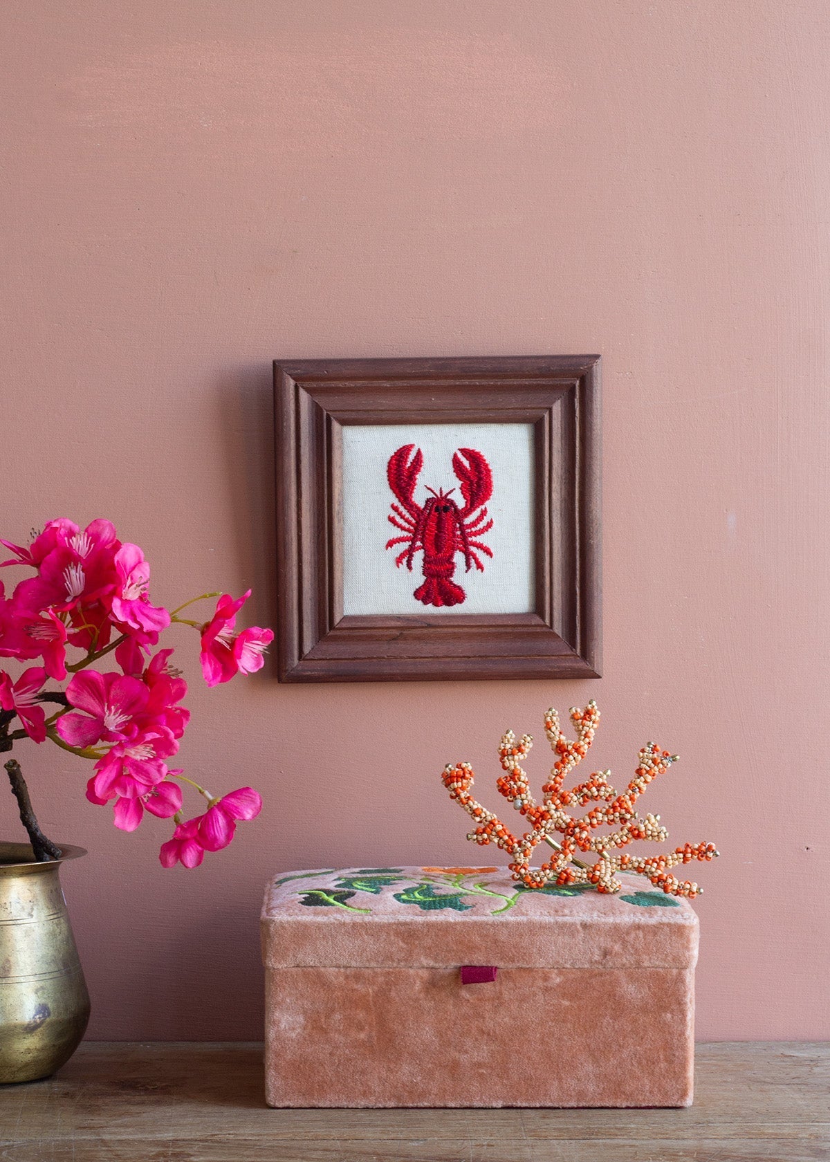 Embroidery Frame Lobster