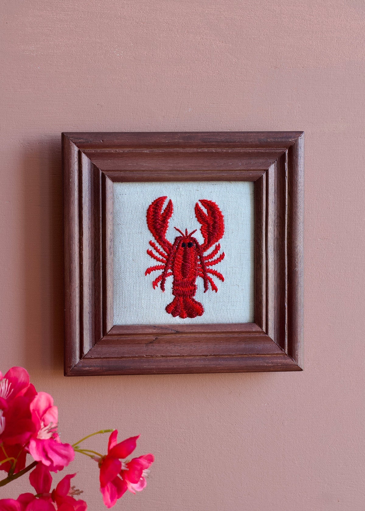 Embroidery Frame Lobster