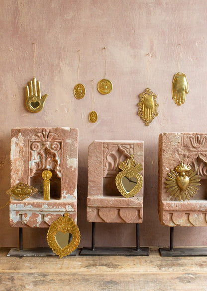 Ex-Voto Hand Ornament with Frame